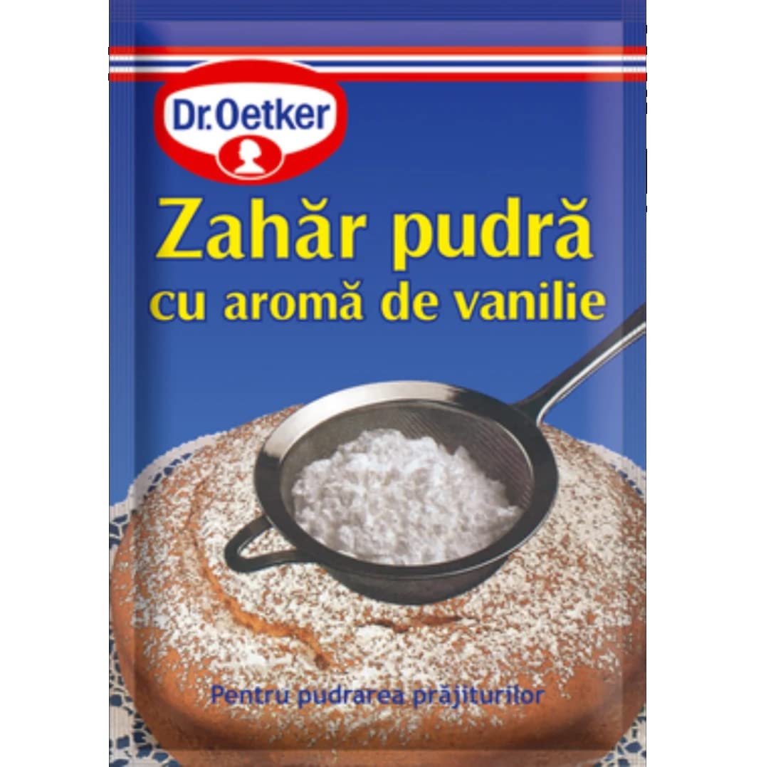 Dr.Oetker Zahăr pudră cu aromă de vanilie