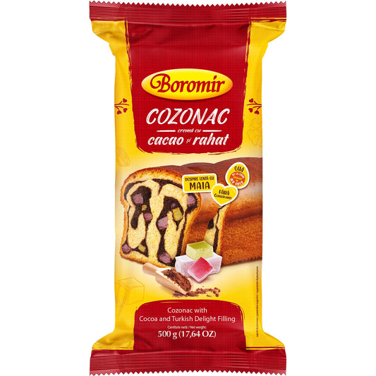 Boromir cozonac cremă cu cacao și rahat